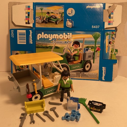 Playmobil 5437 Summer Fun Camping Service GOLF Cart