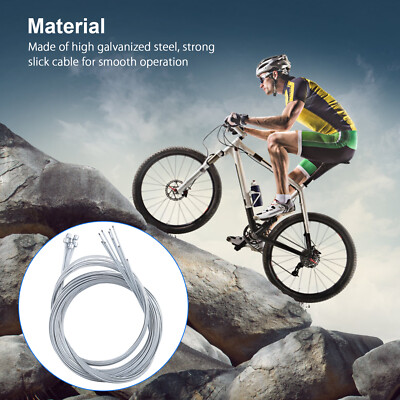 10x Bicycle Shift Wire Bike Shifter Derailleur Gear Stainless Steel Inner Cable