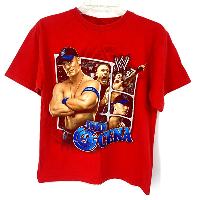 john cena red shirt