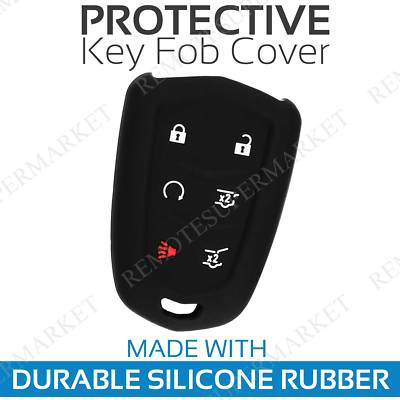 Key Fob Cover For 2015 2016 2017 2018 Cadillac Escalade Remote Case Skin