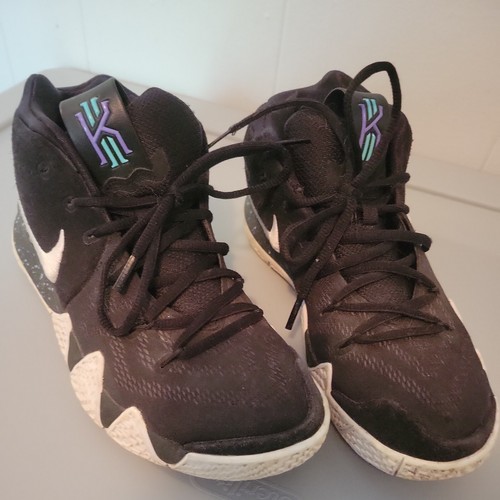 Men's Nike Kyrie 4 Ankle Taker 943806-002 Black White