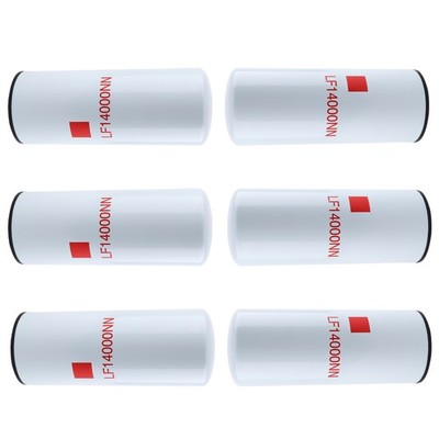 6 Pack LF14000NN Oil Filter 7746XD for Cummins ISX 4367100 Premium Quality