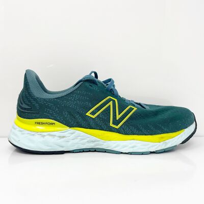 

Мужские кроссовки New Balance Fresh Foam 880 V11 M880D11, зеленые, размер 9,5, Зеленый, Fresh Foam 880 V11
