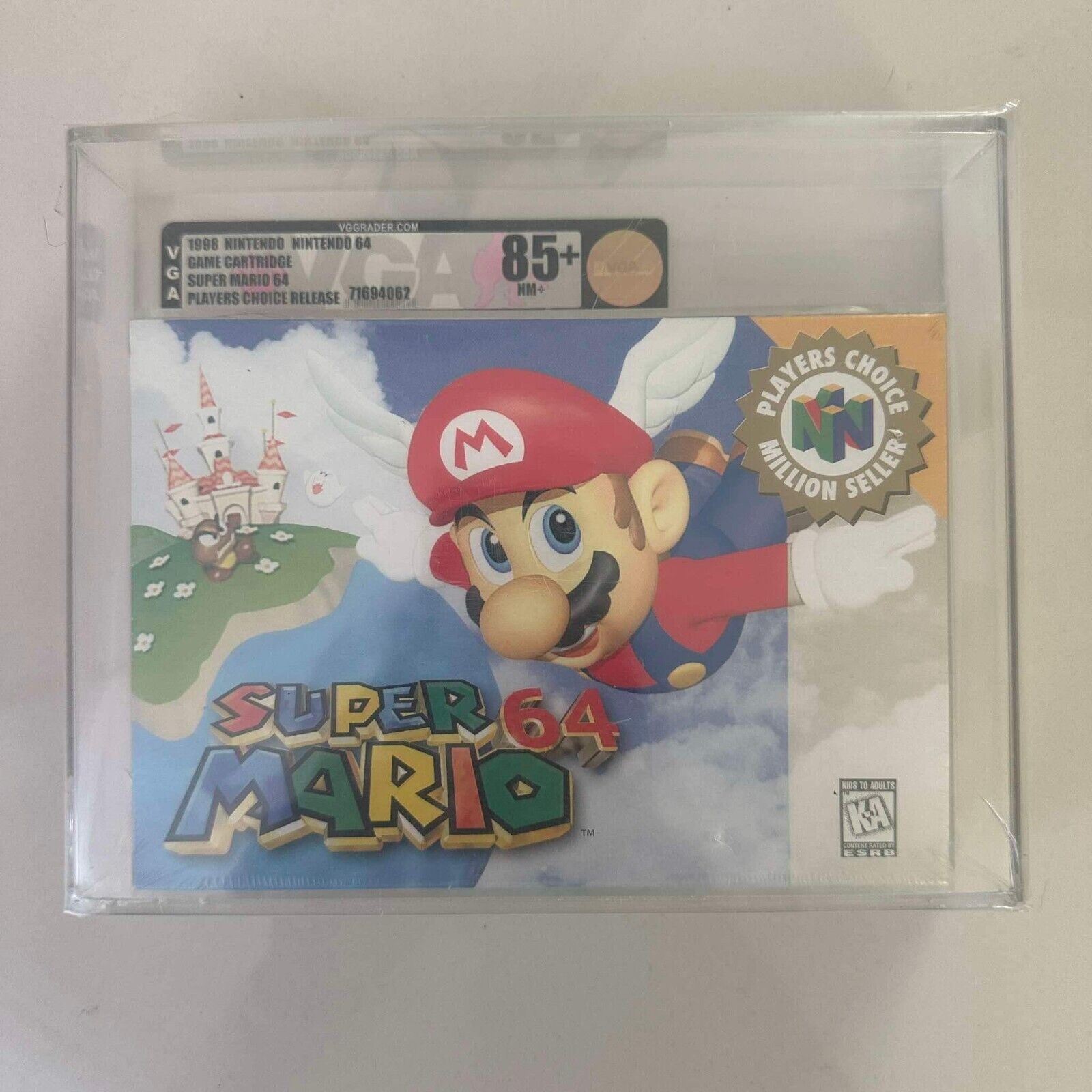 N64 Mario Tennis Nintendo 64 Original Complete CIB Authentic