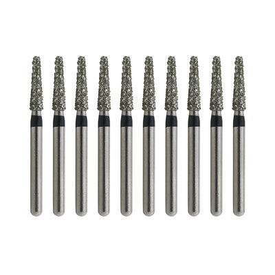 Dental Diamond Burs Round End Taper 856/016SC Super Coarse Grit FG High Speed