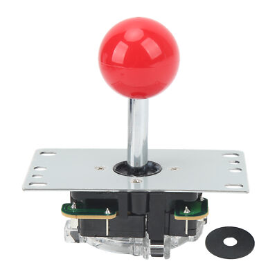 PC Joystick DIY Kit Arcade Game Joystick Parts ABS 5 Pin for Classic Arcade Red