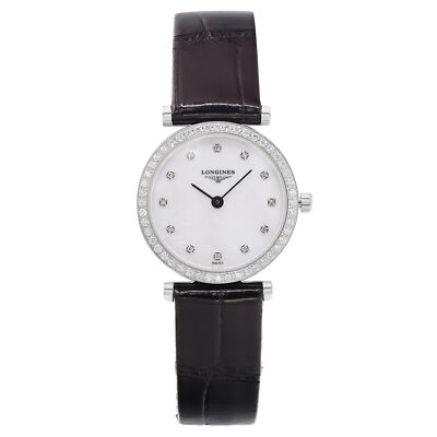 Longines La Grande Classique Steel Diamonds Quartz Ladies Watch L4.241.0.80.2