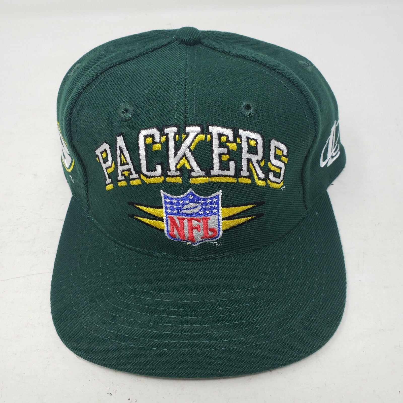 GREEN BAY PACKERS NFL 90s キャップ　ヴィンテージ Vintage 90s Green Bay Packers NFL Logo Athletic Wool