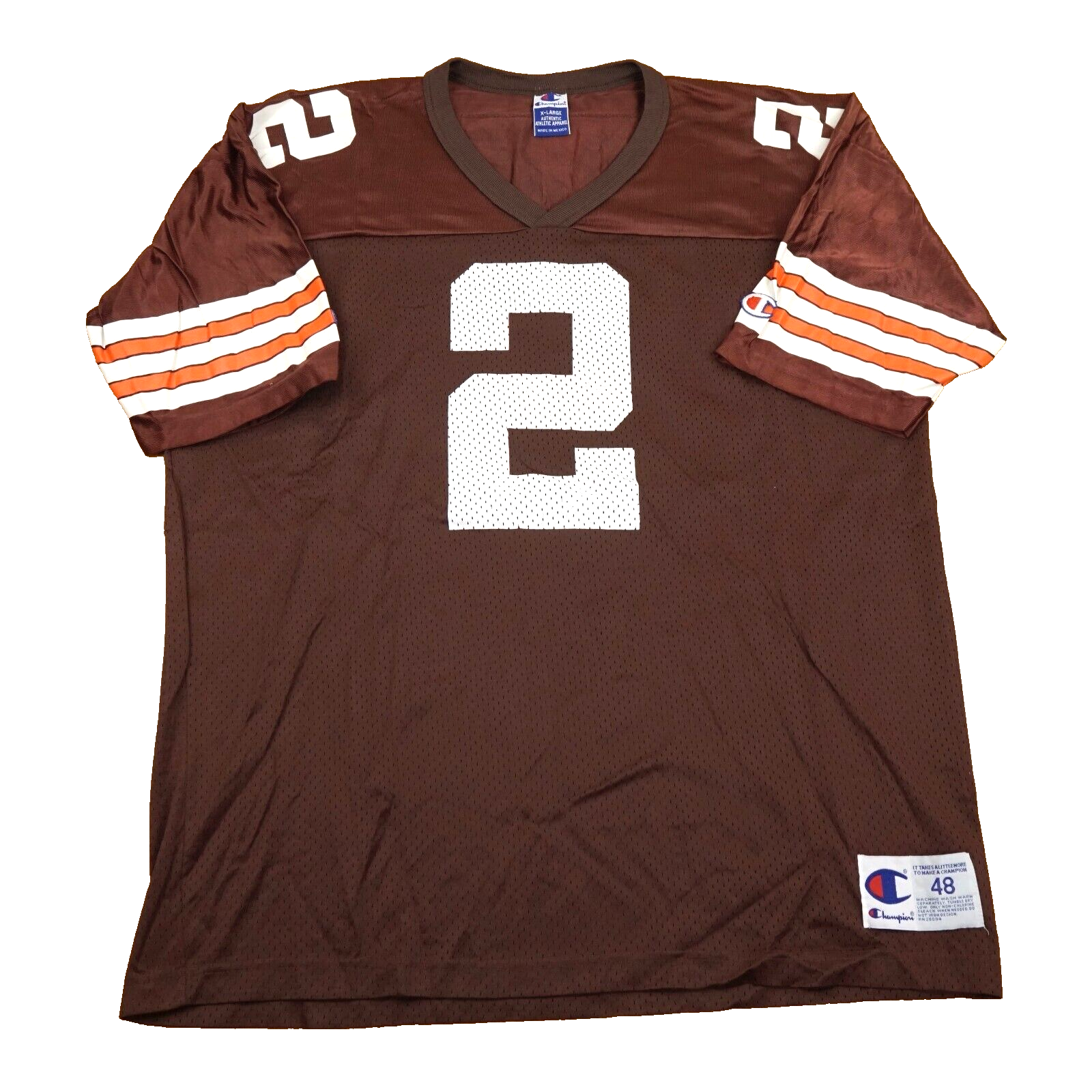 Vintage Cleveland Browns Jersey XL Champion #2 Tim Couch NFL