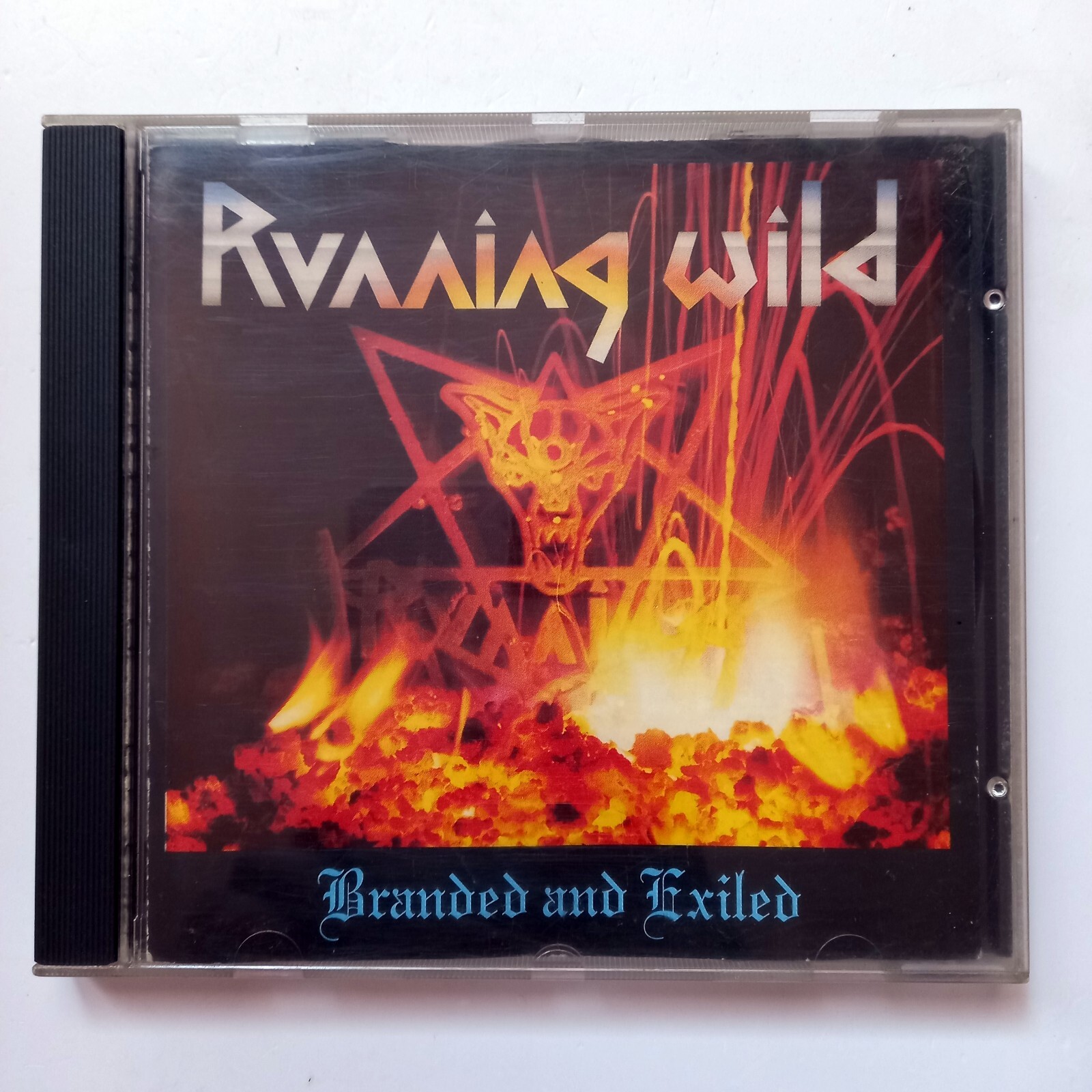 RUNNING WILD – BRANDED AND EXILED (1988) CD REISSUE MADE IN