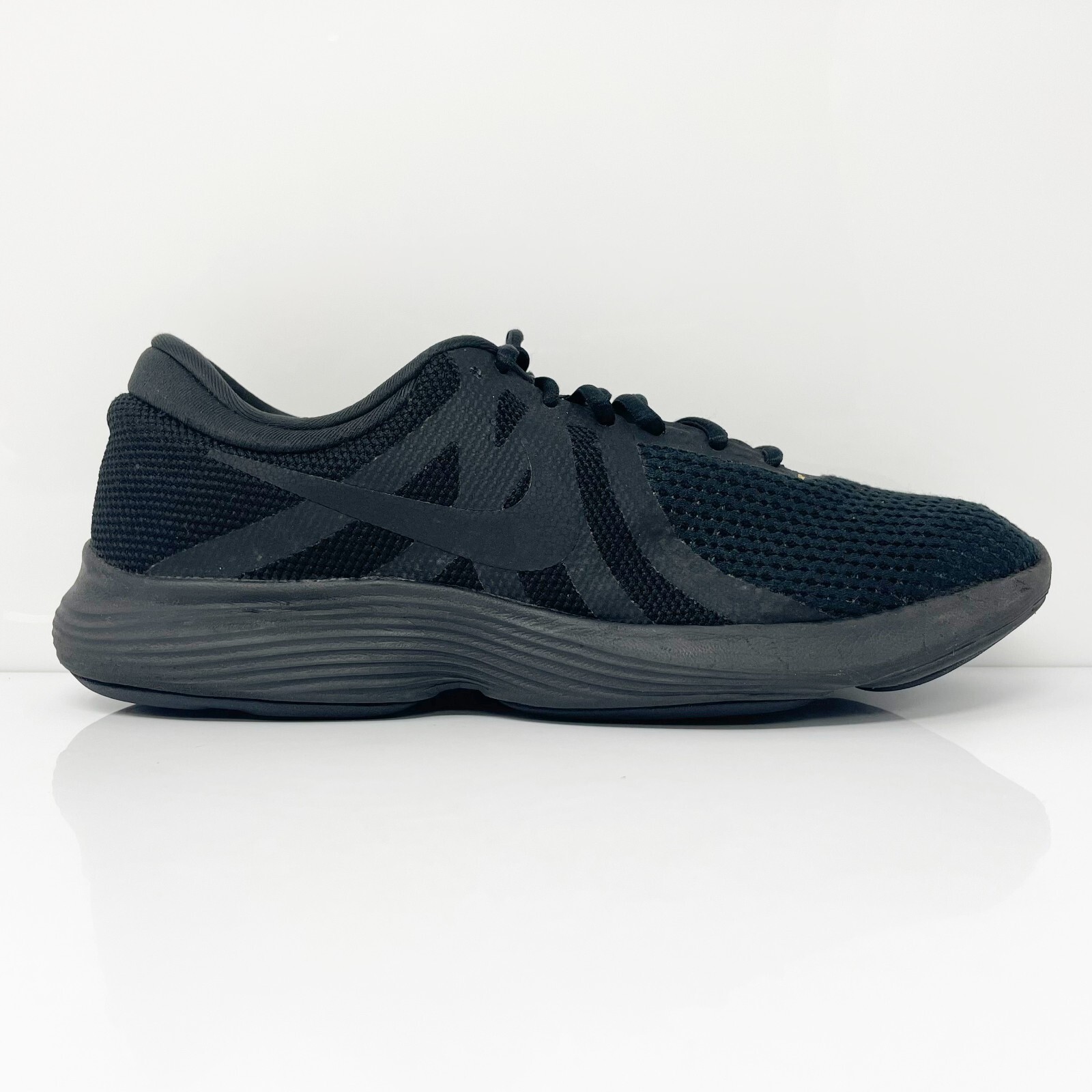 

Nike Mens Revolution 4 908988-002 Черные кроссовки для бега Размер 10,5, Черный, Revolution 4