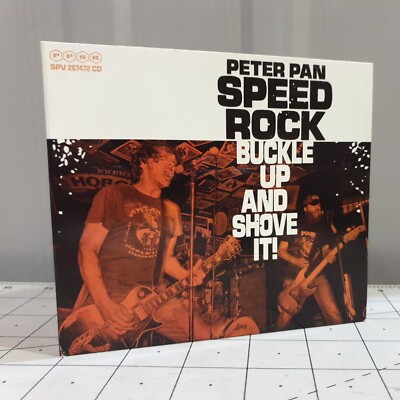 Peter Pan Speed Rock Buckle Up and Shove It! 2014 CD Album Punk Rock