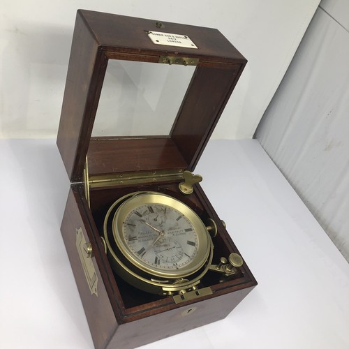 Vintage 19th Century Marine Chronometer, Dobbie Son Hutton London
