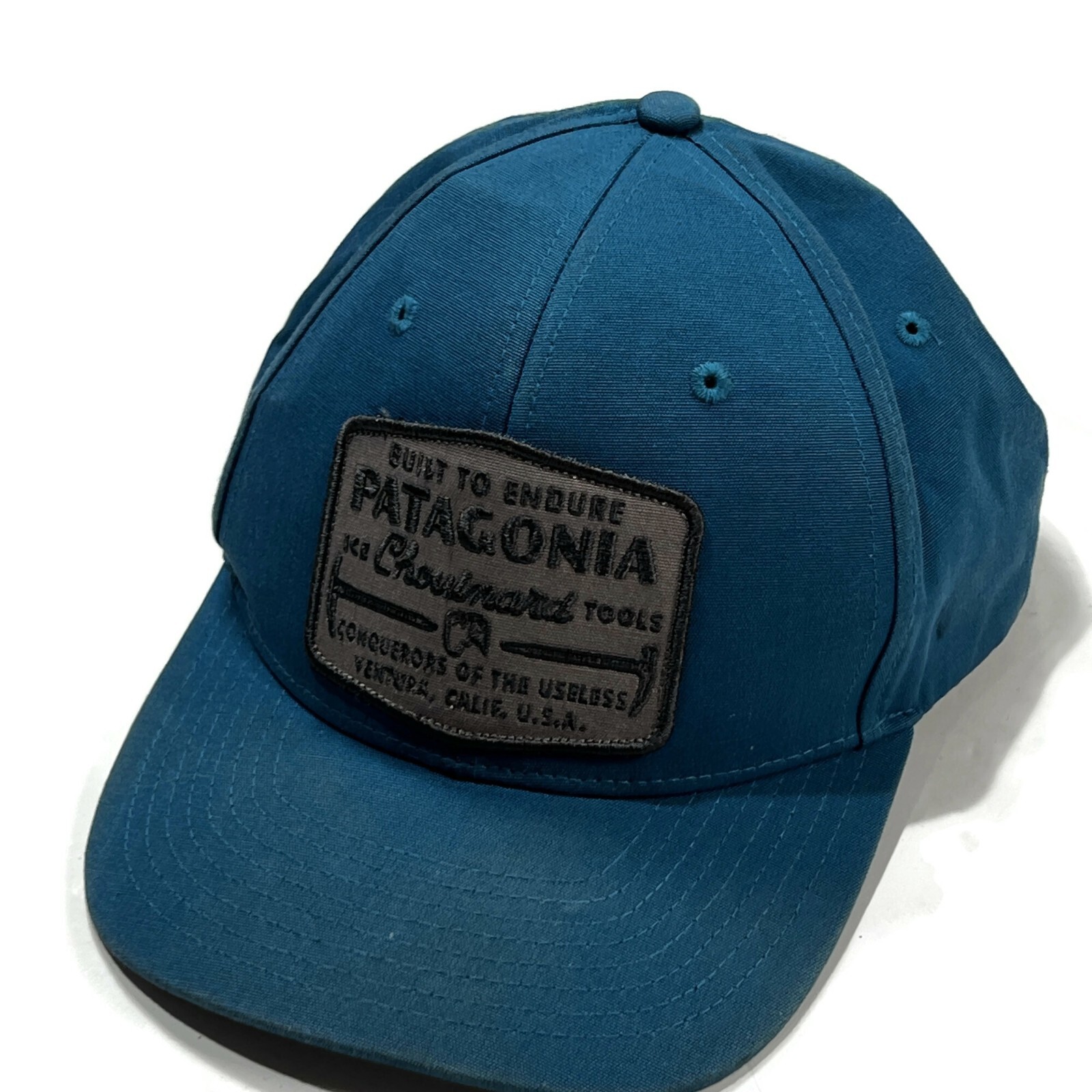 帽子 Rare Old Patagonia EAT LOCAL Design Cap Vintage Patagonia Mesh Great Pacific Iron Works Patch
