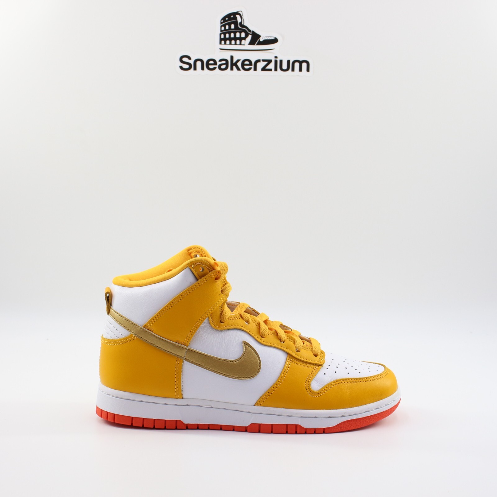 Женские размеры Nike Dunk High University Gold DQ4691-700