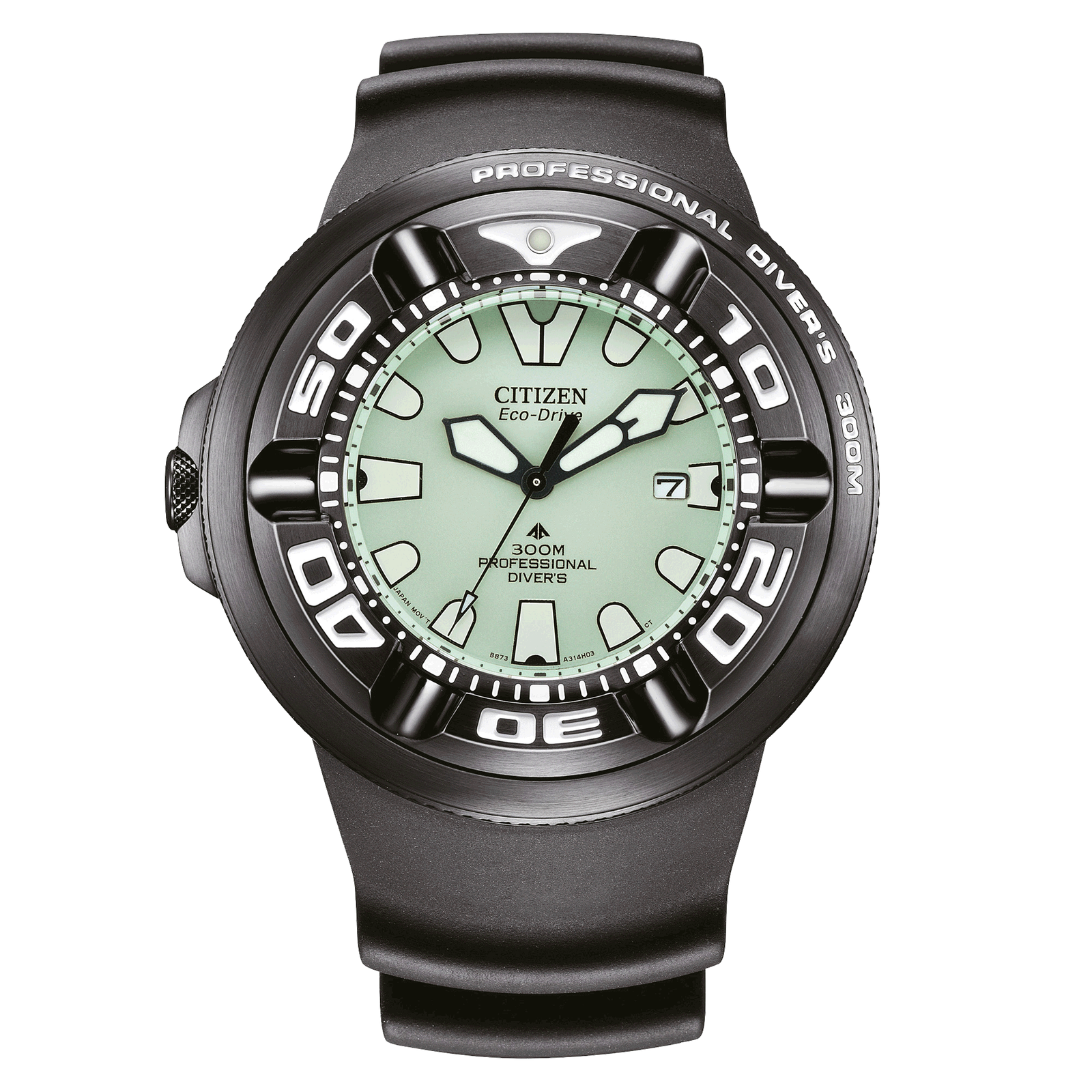CITIZEN Armbanduhr Promaster Professional Diver 300 BJ8055-04X Solar 48mm B-Ware - Bild 1 von 4