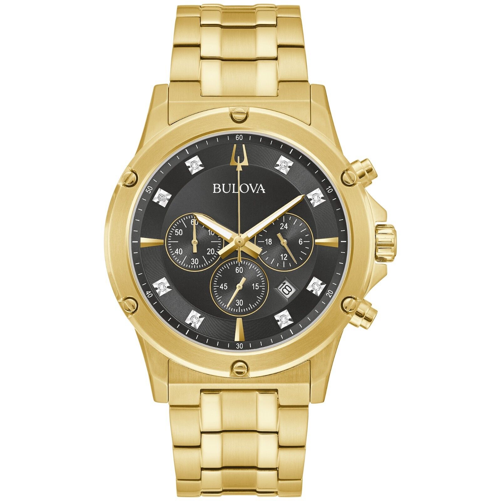 Bulova Mens Classic Chronograph Calendar Luminous Quartz Bulova Mens Classic Chronograph Calendar Luminous Quartz