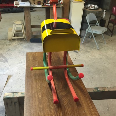 Vintage Childs Rocking Horse