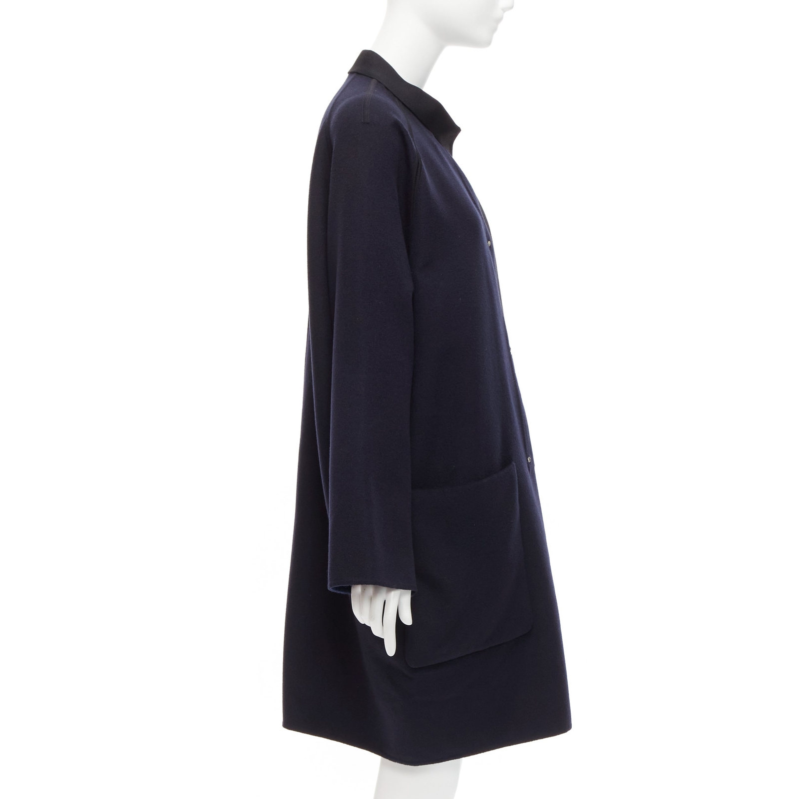 ジャケット・アウター HERMES margiela years cashmere coat 42 Hermes Margiela Period Cashmere Zip Up Jacket Coat Brown 36