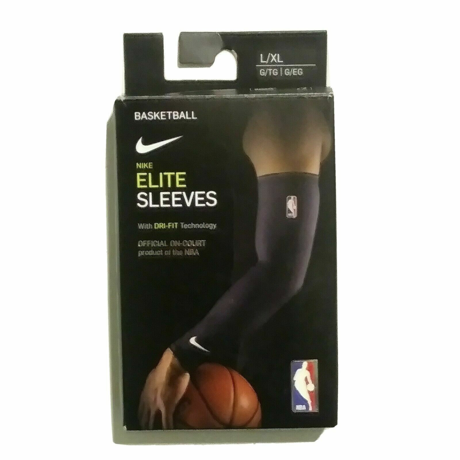 New Nike NBA Basketball Elite Shooting Sleeves Dri-Fit L/XL New Nike NBA Basketball Elite Shooting Sleeves Dri-Fit L/XL