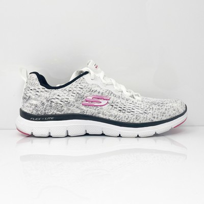 

Skechers Womens Flex Appeal 4.0 149301 Белая повседневная обувь Кроссовки Размер 9, Белый, Flex Appeal 4.0