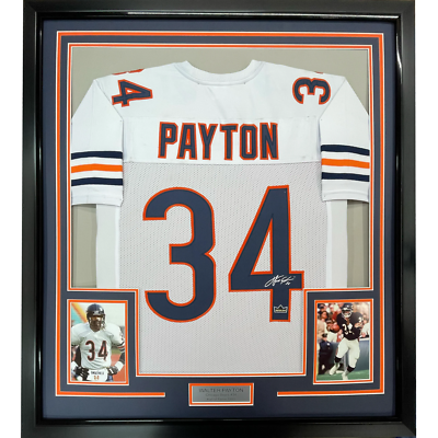 Walter payton cheap signed jersey