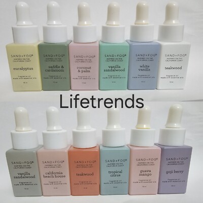 SAND + FOG Fragrance Diffuser Oil * Many to Choose From * NWOB