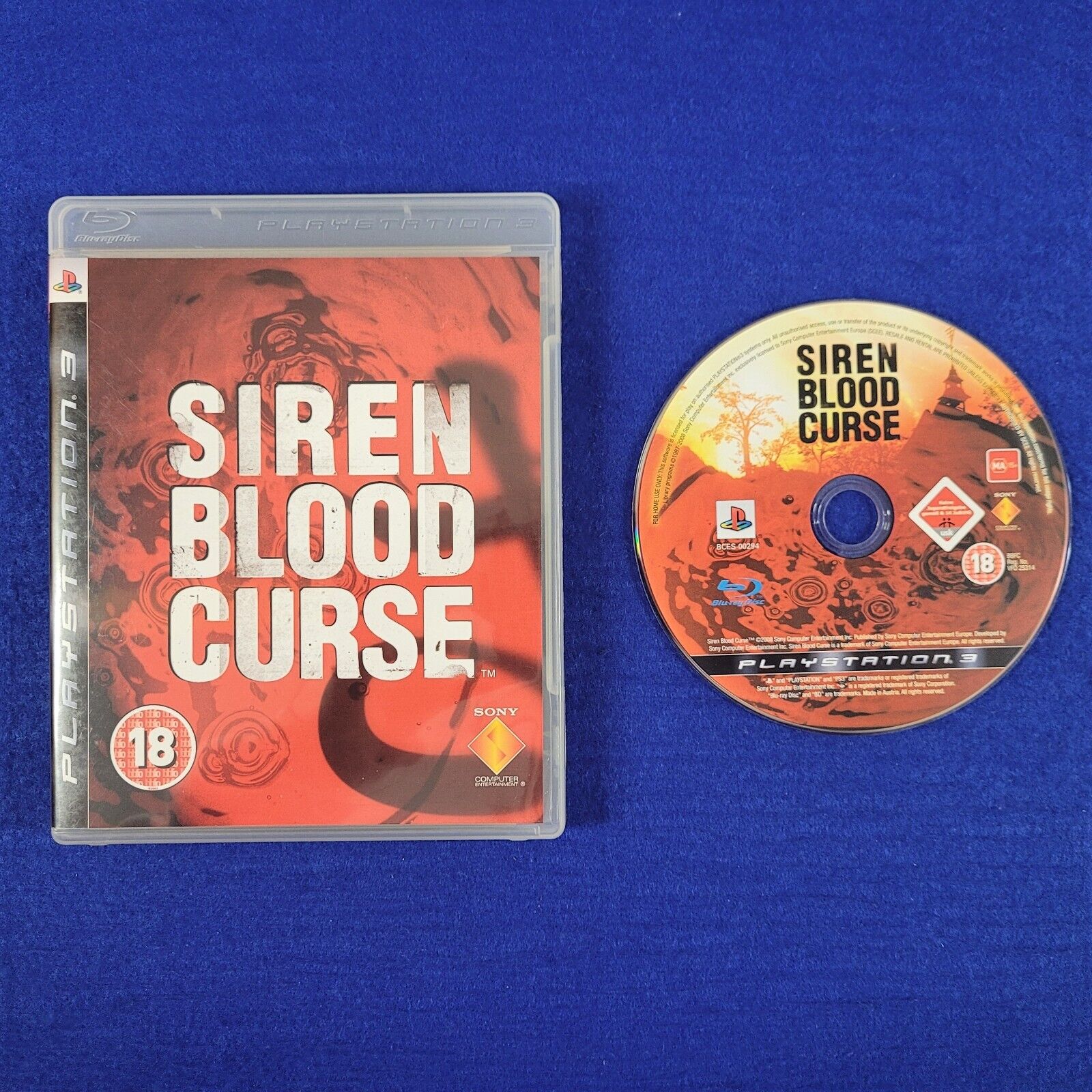 ps3 SIREN BLOOD CURSE Game (NI) (Works On US Consoles ps3 SIREN BLOOD CURSE Game (NI) (Works On US Consoles