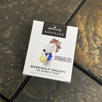 Hallmark Keepsake - Werewolf Snoopy - Miniature - 2022 **NEW / FREE SHIPPING**