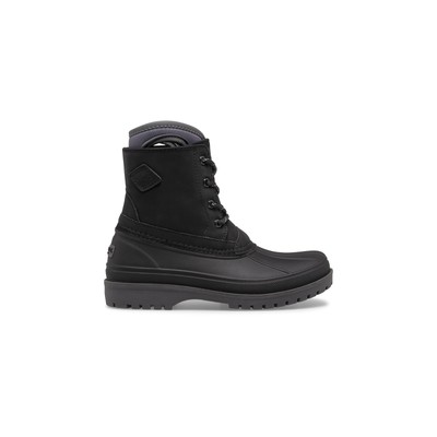 

Ботинки Sperry Top-Sider Big Kid Harbour Black/Grey 2 M Shoes