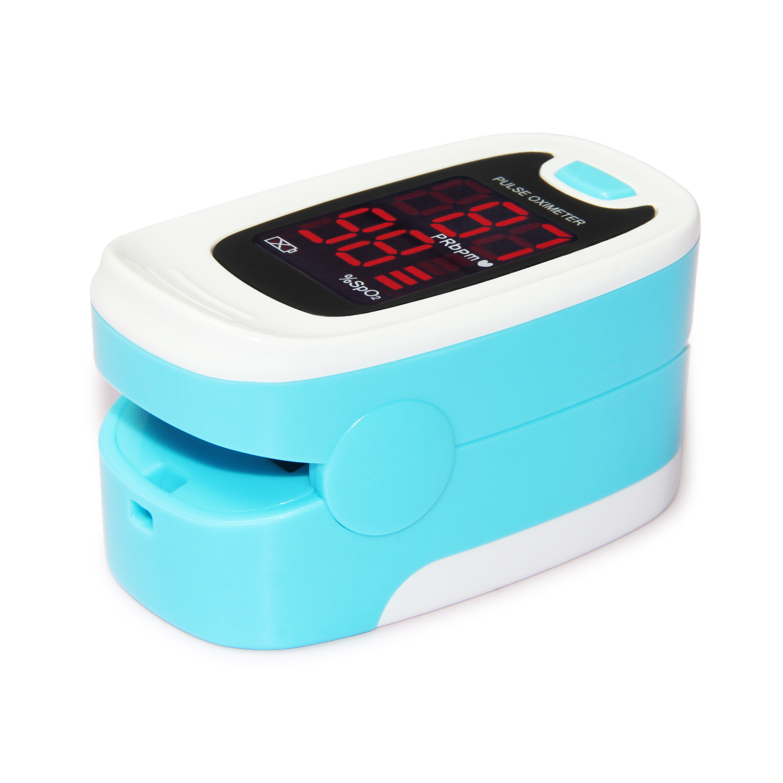 Fingertip Pulse Oximeter Blood Oxygen Saturation Monitor Neck/Wrist ...