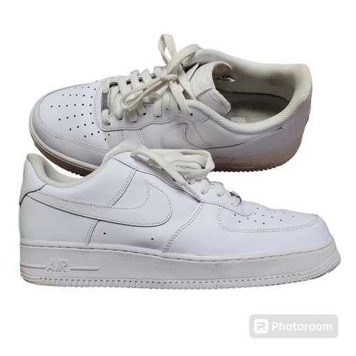 Nike Air Force 1 '07 Low Triple Black mens sz9.5 | eBay Nike Air Force 1 '07 Low Triple Black mens sz9.5 | eBay
