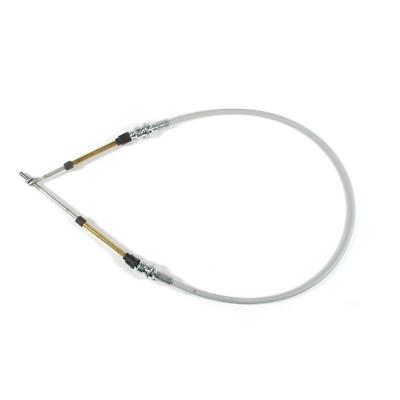 Hurst Shifter Cable - 3-Foot Length - Grey 3 Foot Single eyelet on one ended thr