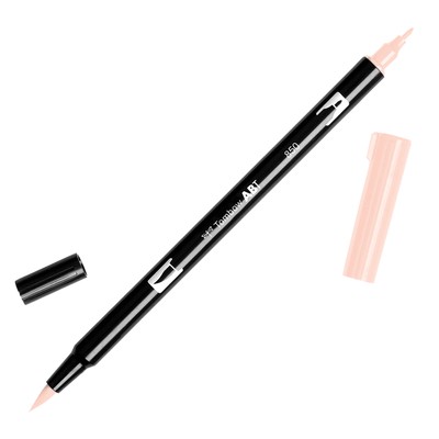 Tombow DBP-56598  Dual Brush Marker Open Stock-850 Flesh (6Pk)
