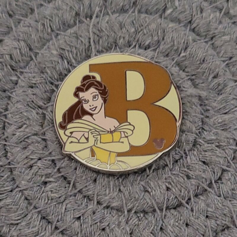 Disney WDW Hidden Mickey Series III Alphabet Belle (B) Pin 2008