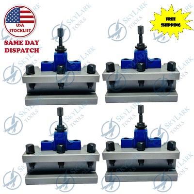 4PC Turning Tool Holder AD2090 for A1 Multifix type Quick Change Lathe Tool Post