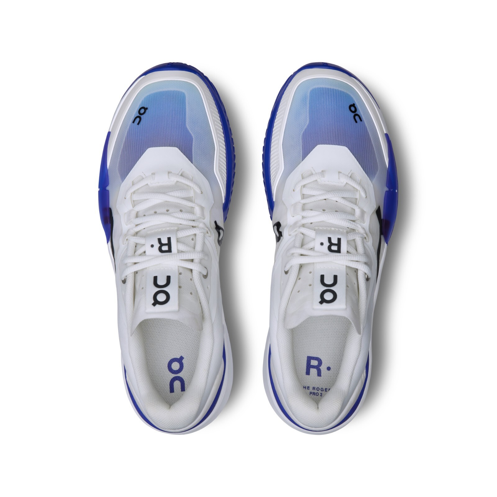 Pre-owned On The Roger Pro 2 White X Indigo Tennis Shoes For Hard Court Men's 7-13