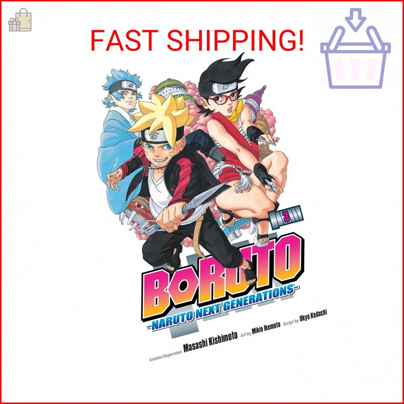 Boruto: Naruto Next Generations, Vol. 3 | eBay