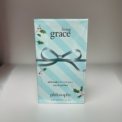 Philosophy Living Grace  Eau De Parfum Perfume 4 oz NEW  Sealed