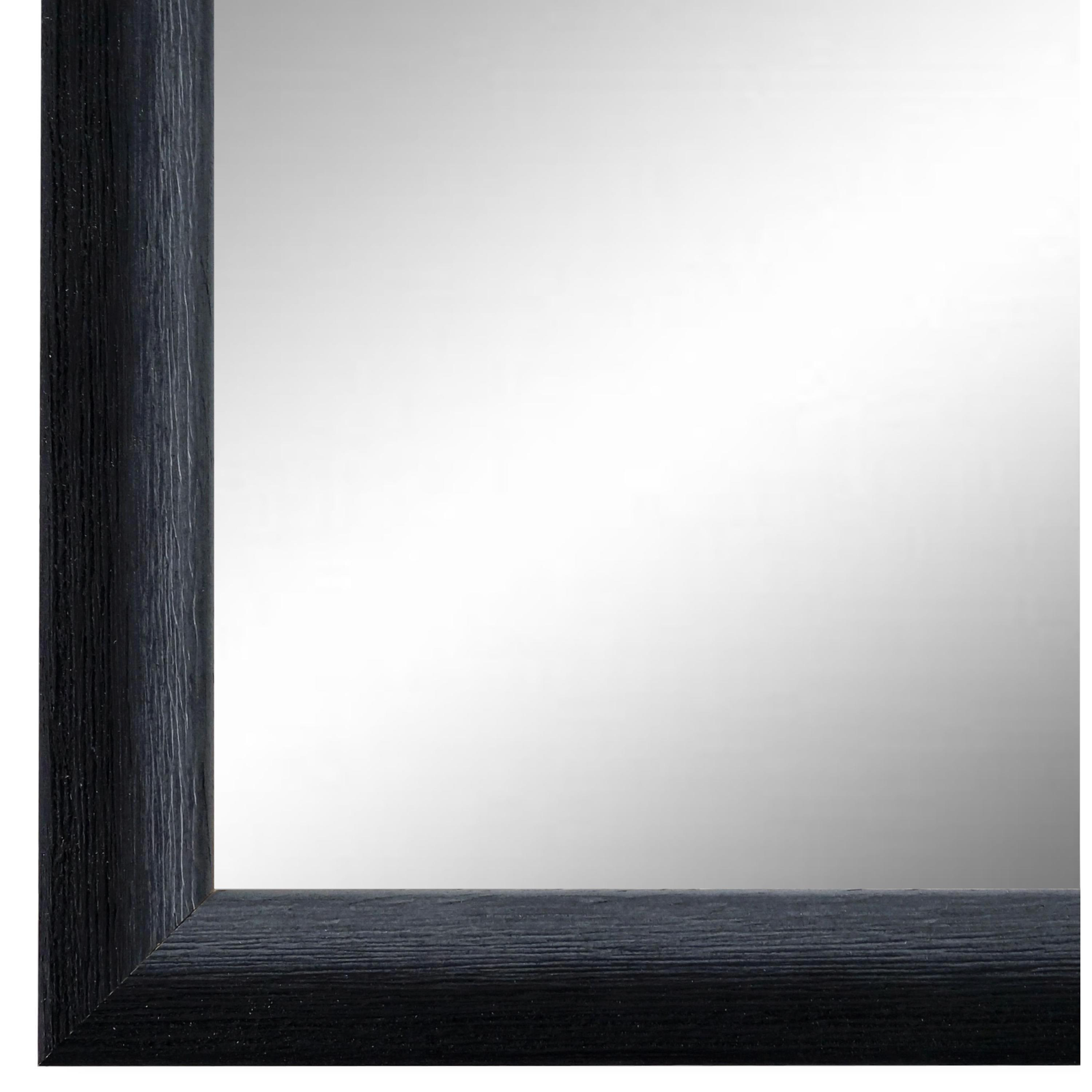 Spiegel Wandspiegel Flurspiegel Bad Schwarz Modern Holz Pinerolo 2,3 - NEU