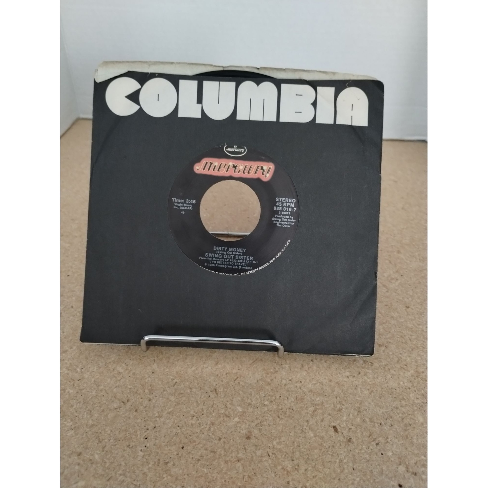 Swing Out Sister Breakout Dirty Money 1986 Mercury Records
