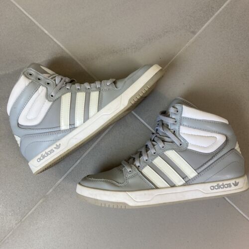 Mens Adidas EVM 004001 Art Q32897 Size 6 High Top Gray Mens Adidas EVM 004001 Art Q32897 Size 6 High Top Gray