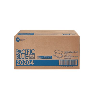 Georgia Pacific Blue Multi-Fold Paper Towels 20204 Case of 4000 Towels