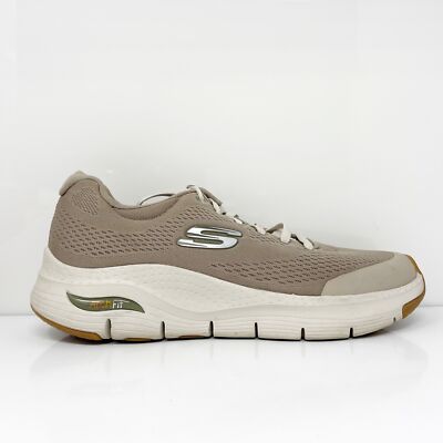 

Skechers Mens Arch Fit 232040 Коричневые кроссовки Кроссовки Размер 9, Коричневый, Arch Fit