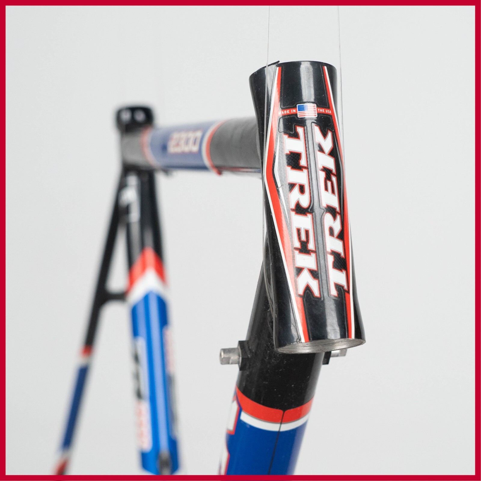 Vintage Trek 2300 ZX Carbon Fiber Series Frame 57cm Road Bike 700c