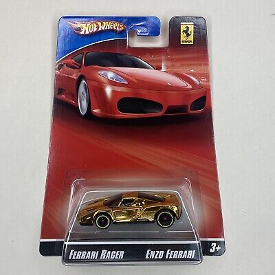 HOT WHEELS GOLD ENZO FERRARI 2007 FERRARI RACER 60TH HOT WHEELS GOLD ENZO FERRARI 2007 FERRARI RACER 60TH