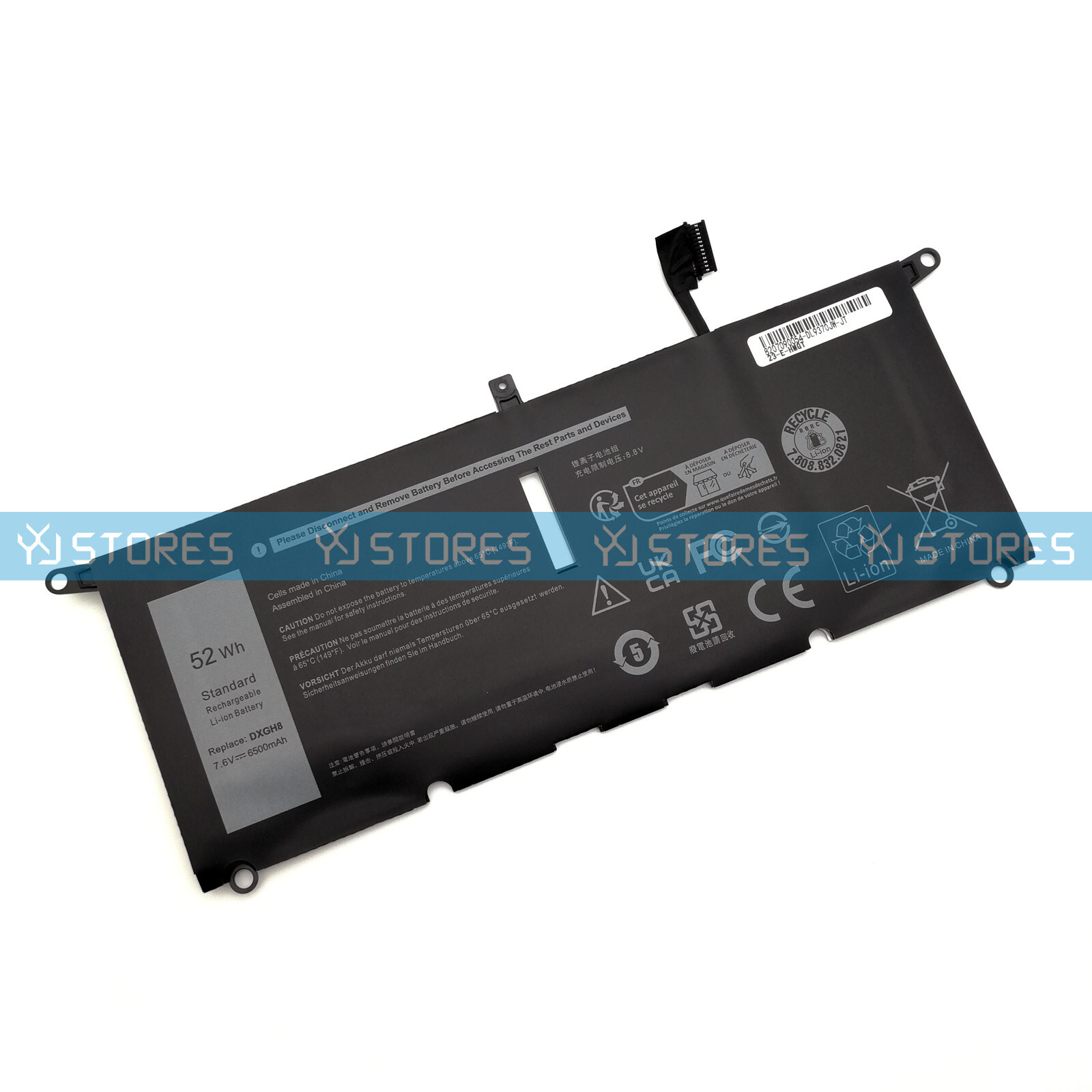 純正品　DELL バッテリー 40Wh 型番91T8W 5342_1.jpg