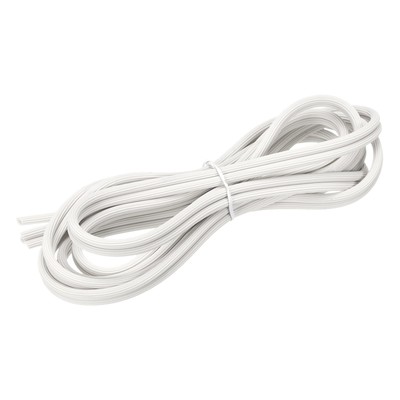 Screen Spline, 5M/16.4Ft Silicone Window Sealing Strip, 5mm OD White