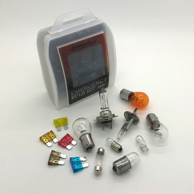 30pc Travel Emergency Spare Bulb Fuse Kit Box VW Polo 1994-2018
