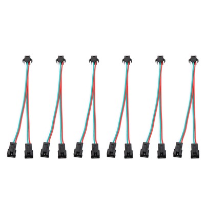 ARGB Splitter Cable, 6 Pcs Fan RGB Extension Power Cord with 3Pin Splitter Cable